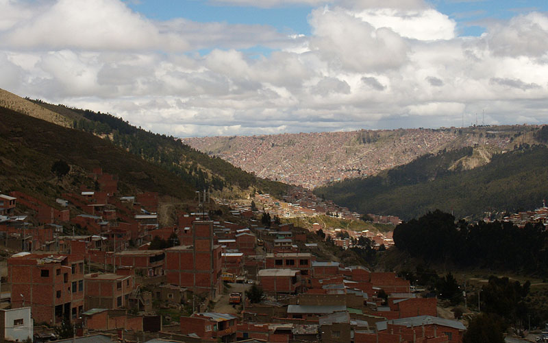 Vista de La Paz