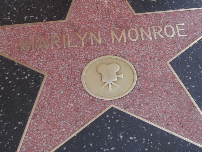 Estrela de Marilyn Monroe