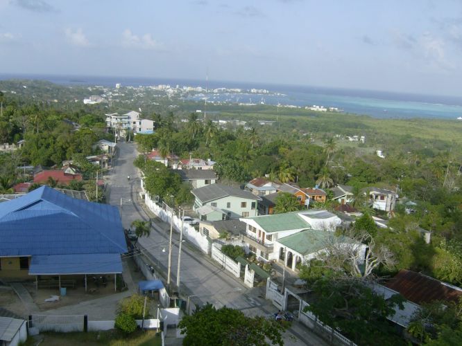Vista da ilha