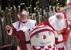 Parque natalino de Gramado exibe renas e Papai Noel o ano inteiro