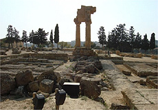 Stio arqueolgico de Agrigento, um dos destinos do roteiro cultural