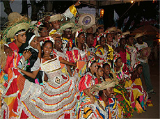 Quadrilha de festa junina em Cruz das Almas, na Bahia