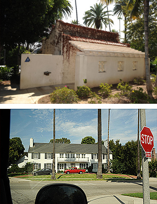 O banheiro pblico onde George Michael foi preso e a casa onde morreu o amante de Lana Turner