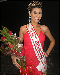 Nayara Lima, a Miss Turismo Latina 2007