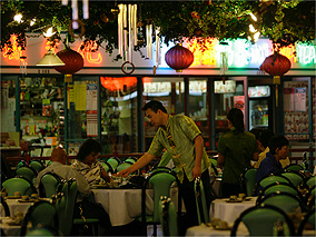 Restaurante da Chinatown de Vegas serve comidas regionais do pas das Olimpadas 2008