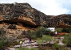 Formações rochosas e pinturas rupestres instigam a imaginação dos visitantes do Parque Nacional Sete Cidades - Débora Costa e Silva/UOL