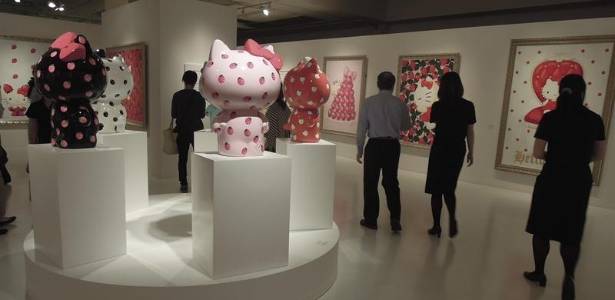 Exposição da Hello Kitty, realizada em Tóquio, traz exemplar de US$ 247 mil  - EFE