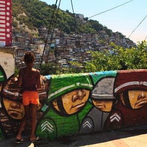 Vista do morro Cantagalo, no Rio de Janeiro - Rafael Andrade/Folhapress