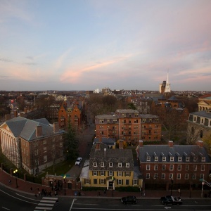 Foto aérea de um dos pátios de Harvard - Jodi Hilton/The New York Times