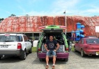 Viajar em vans equipadas com dormitório é a maior recomendação para quem vai à Oceania - Marco Mazzia/Cortesia UOL